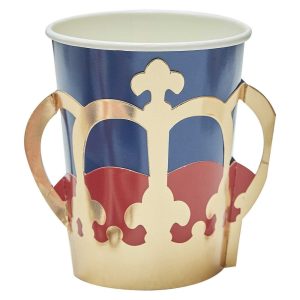 Gold Crown Pop Out Paper Cup Party Cup Bulk Buy