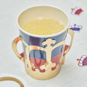 Gold Crown Pop Out Paper Cup Party Cups Bulk Buy