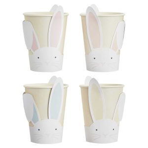 Pastel Easter Bunny Paper Cups