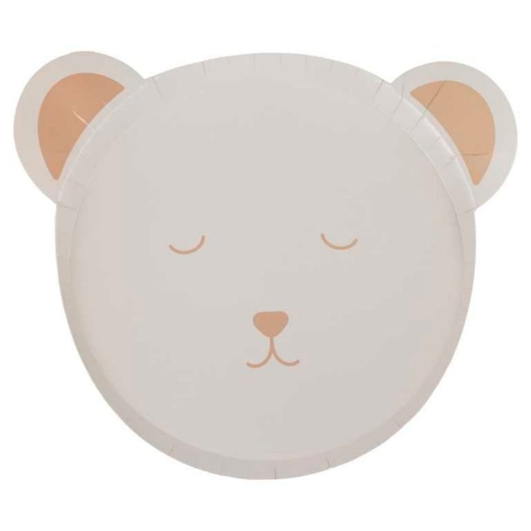 Teddy Bear Baby Shower Plates Cheap Paper Plates In Bulk