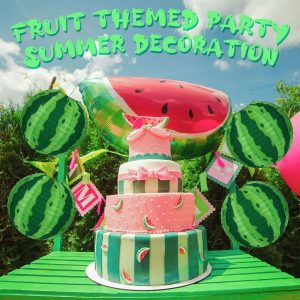 Watermelon Paper Lanterns summer decorations