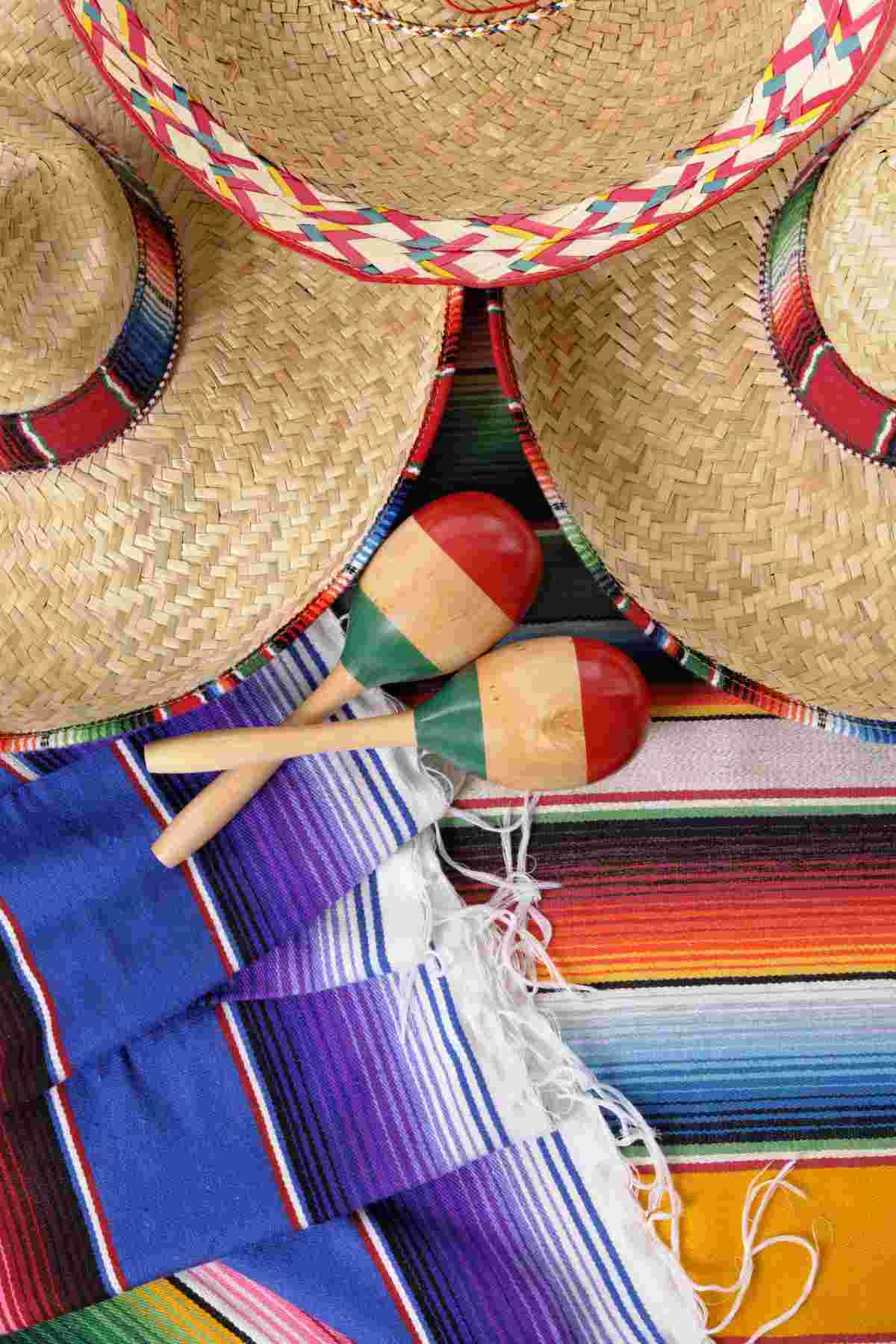 mexican Maracas Mexico decor elements