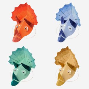 Dinosaur Head Party Hats