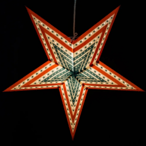 Five-Pointed Star Decorative Paper Lantern