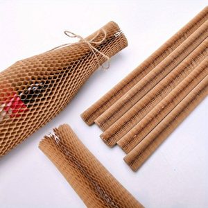 Kraft Paper Honeycomb Wine Bottle Packaging Protector