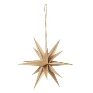 Natural Star Venus Multi-angle Paper Star Ornament