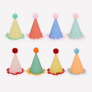 Personalized Mini Party Hats Pack of 8