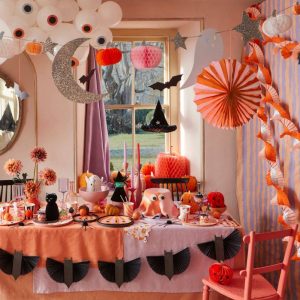 Personalized Pastel Halloween Party Garland