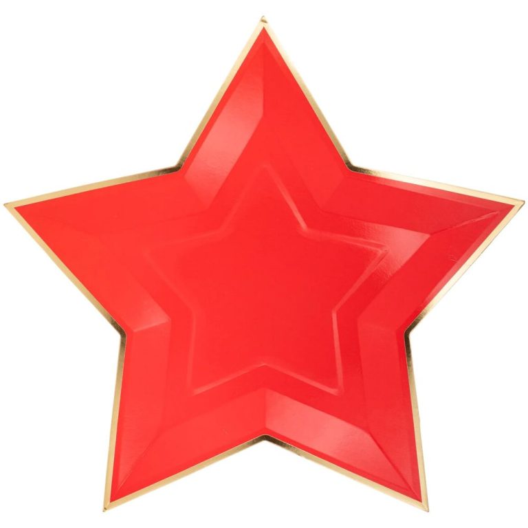 Red-Star-Shaped-Lunch-Plates-8ct