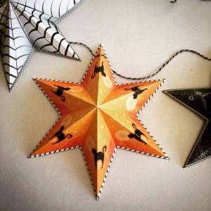 Wholesale DIY Halloween Stars Garlands for Party Decorations