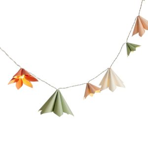 Origami Flowers LED Lights Battery Operated String Lights Bulk Supplier