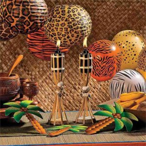 Paradise Safari Party Themed Paper Lanterns