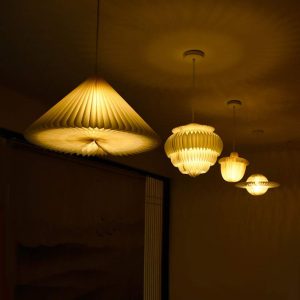 Geometric Origami Paper Lampshades Chandelier Paper Shade