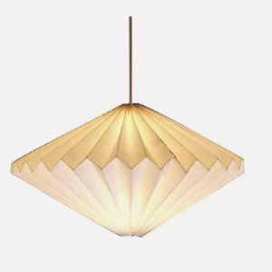 Geometric Rhombus Paper Pendant Lamp Shade Custom Paper Chandelier