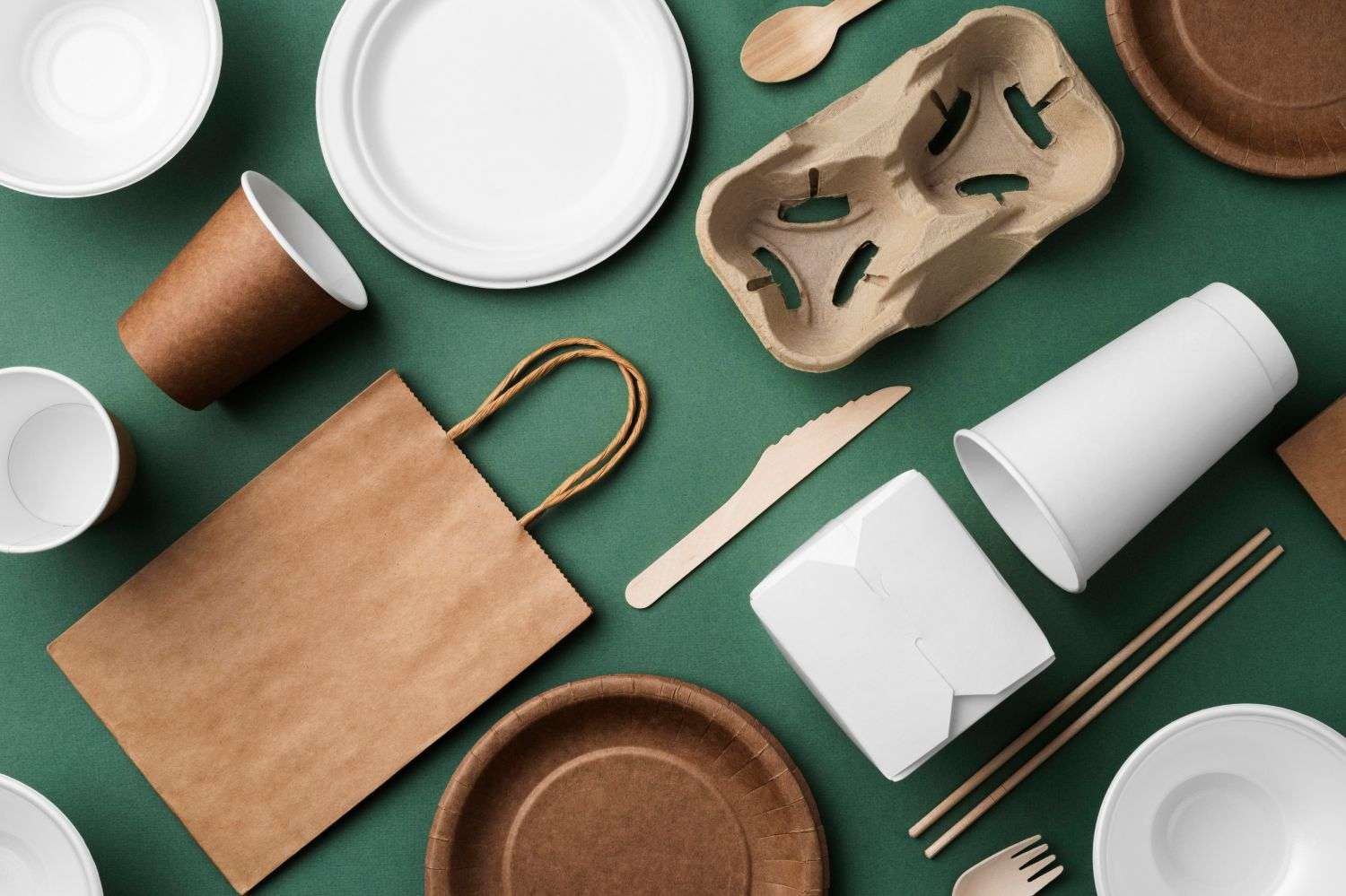 eco friendly utensils assortment Disposable TablewareTrends