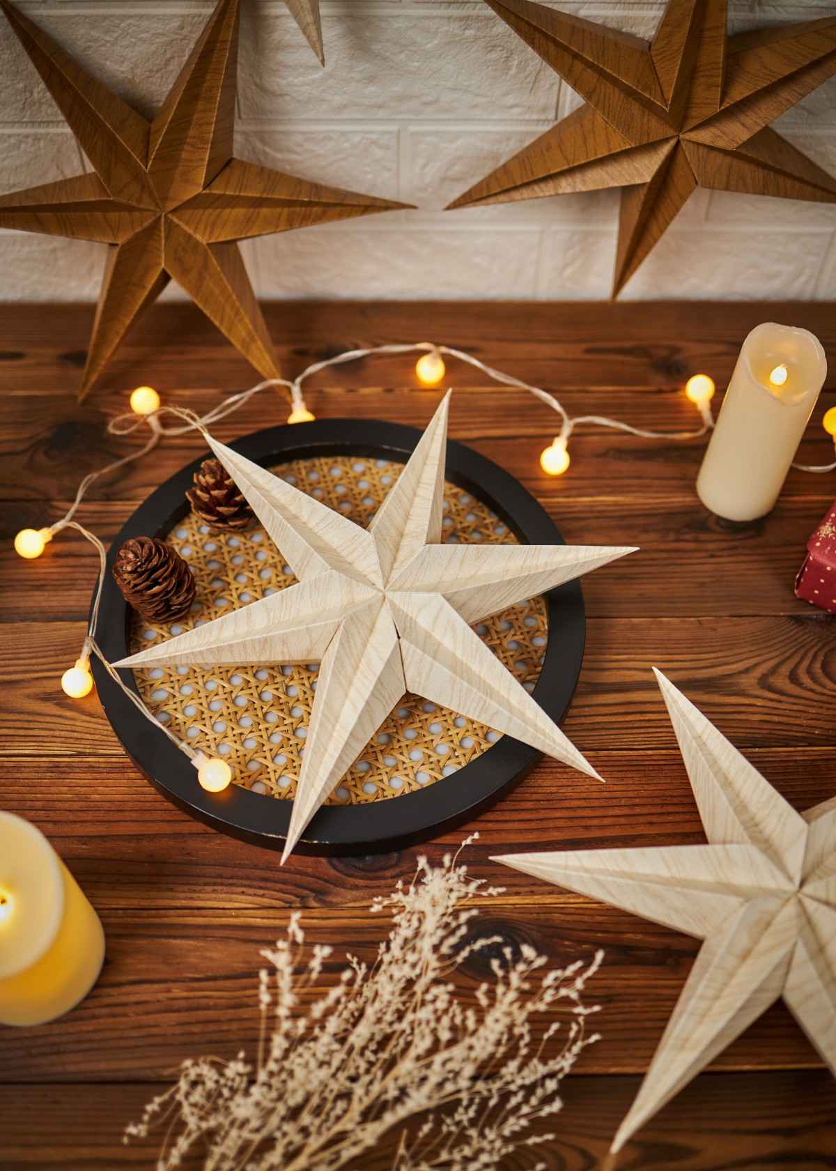 Paper Star Light Mood Lighting