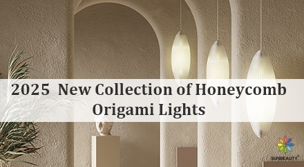 Factory 2025's Bold New Collection of Honeycomb Origami Lights