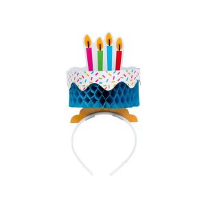 birthday cake honeycomb headbands 8 pc 13963810