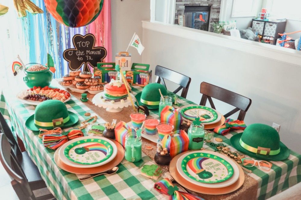 St. Patrick's Day Table Decor Picks from Party Expert