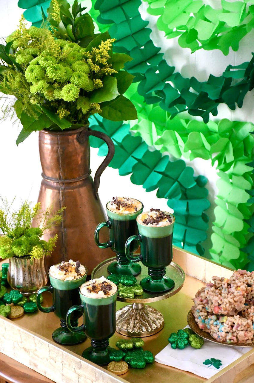 st.patrick's exclusive party supplies artfully alissa irish coffee bar