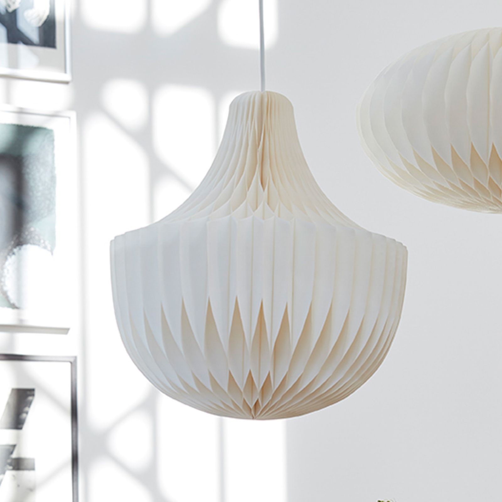 Bold Paper Furniture Trend in 2025-Origami Lamp