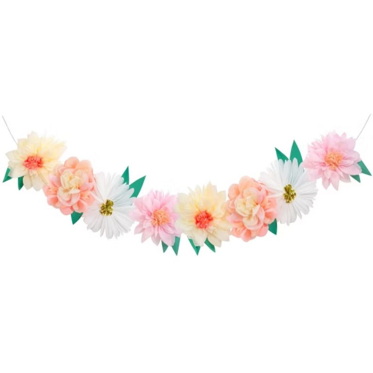 Meri Meri Flower Garden Giant Garland (12