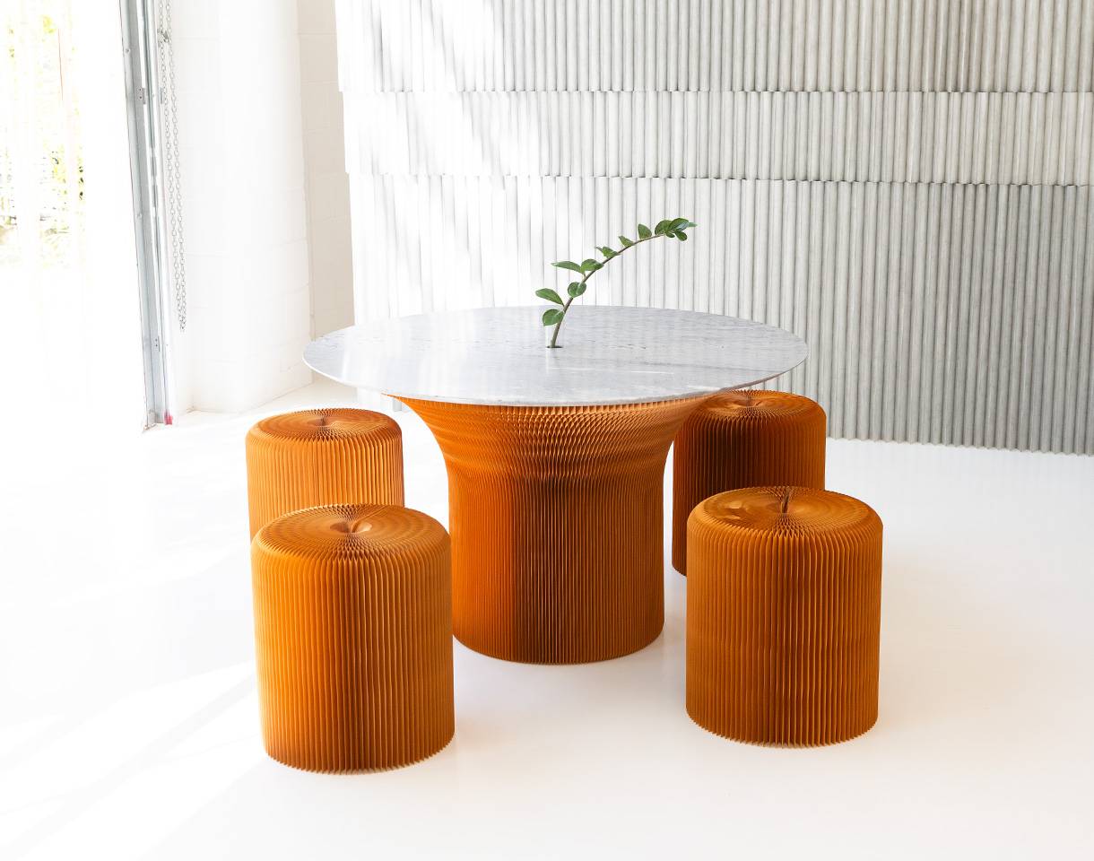 Sunbeauty's Eco-Friendly Paper Furniture Collection