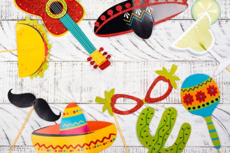 cinco de mayo party celebration background 2025